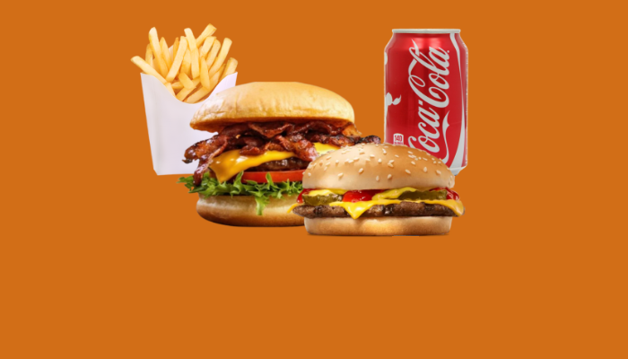 Menu les Burgers doublés