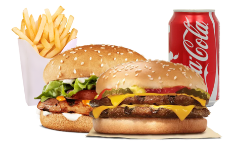 Menu Boursin + double cheese